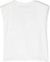 Miss Blumarine T-shirt met logoprint Wit - Thumbnail 2