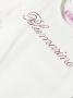 Miss Blumarine T-shirt met logoprint Wit - Thumbnail 3
