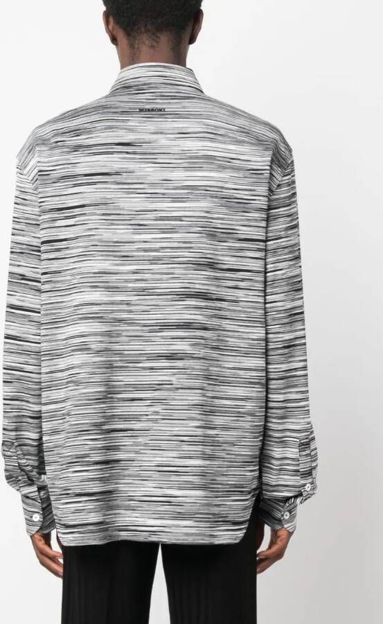 Missoni Overhemd met abstracte print Zwart
