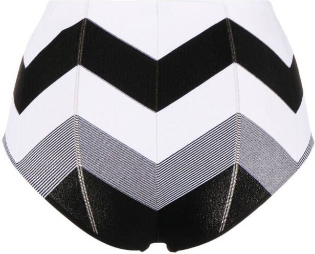 Missoni Bikini met zigzag-patroon Zwart