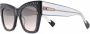 MISSONI EYEWEAR Zonnebril met cat-eye montuur Beige - Thumbnail 2