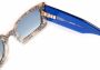 MISSONI EYEWEAR Zonnebril met schildpadschild design Blauw - Thumbnail 3