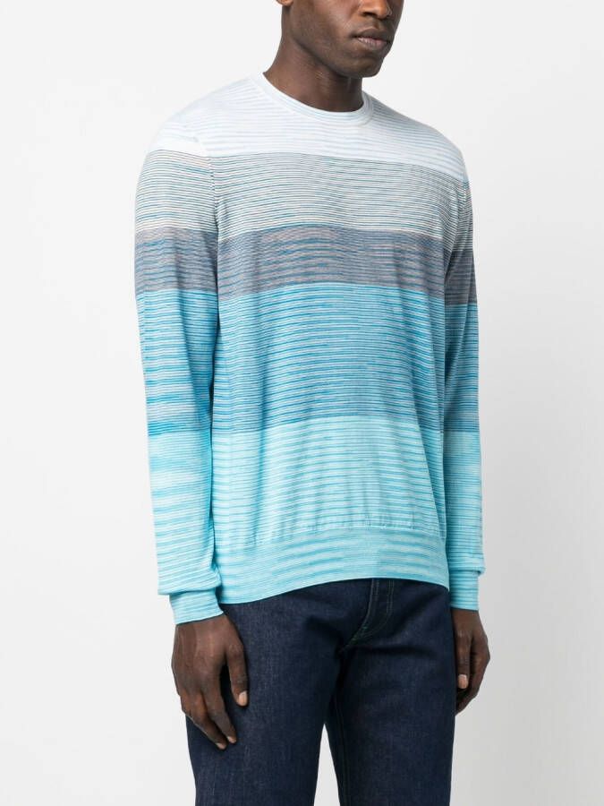 Missoni Fijngebreide trui Blauw