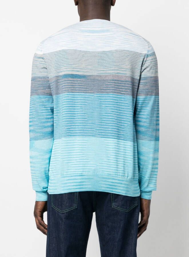 Missoni Fijngebreide trui Blauw