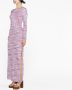 Missoni Gebreide jurk Roze - Thumbnail 3