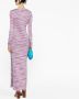 Missoni Gebreide jurk Roze - Thumbnail 4
