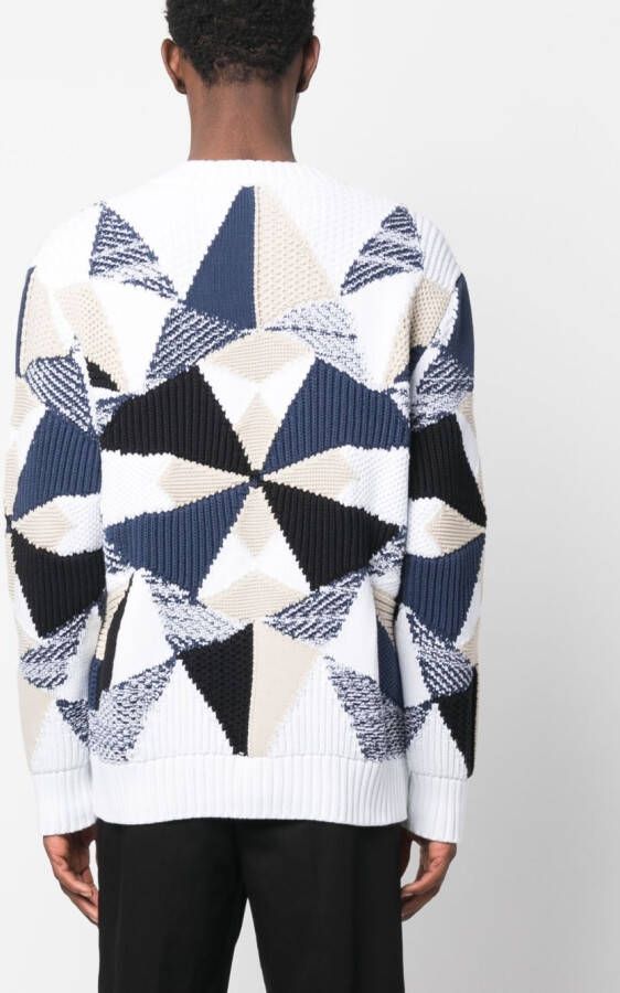 Missoni Vest met geometrisch patroon Wit