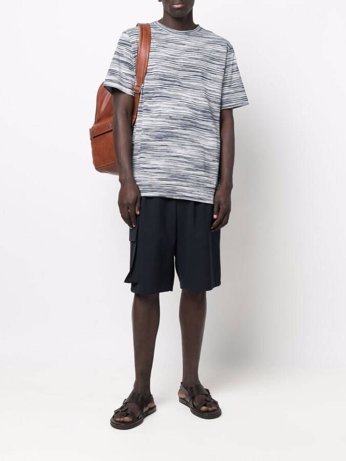 Missoni Gestreept T-shirt Blauw
