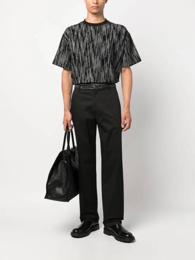 Missoni Gestreept T-shirt Zwart