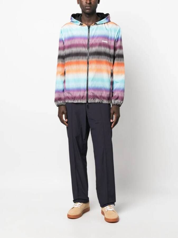 Missoni Jack met capuchon Blauw
