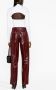 Missoni Glanzende broek Rood - Thumbnail 3