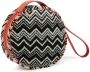 Missoni Home Kheite gebreide toilettas Zwart - Thumbnail 2