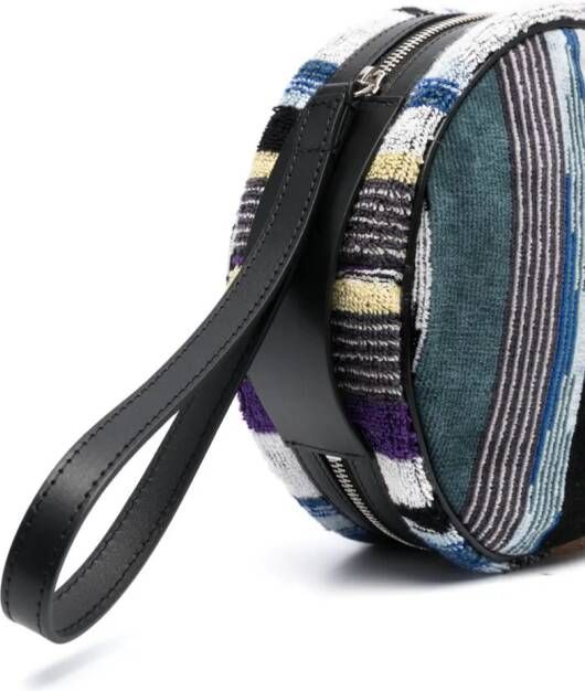 Missoni Home Toilettas met jacquard Blauw