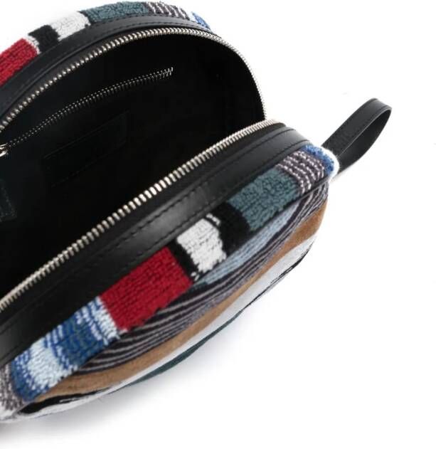 Missoni Home Toilettas met jacquard Blauw