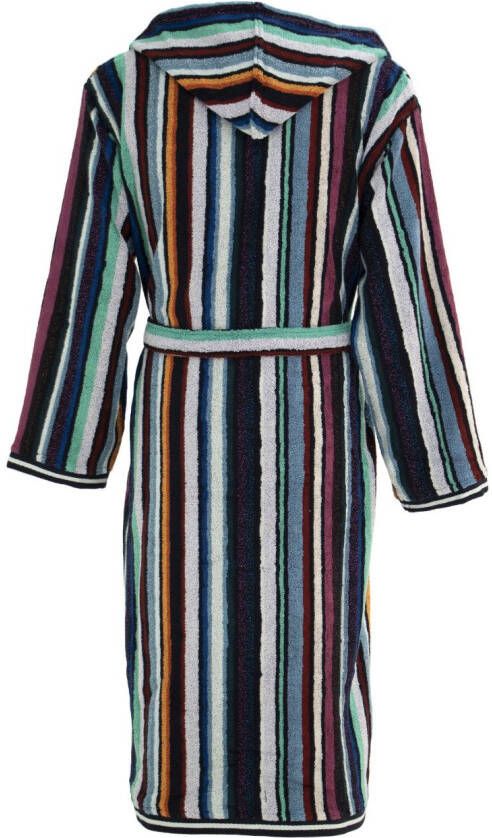 Missoni Home Gestreepte badjas Blauw