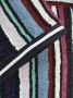 Missoni Home Gestreepte badjas Blauw - Thumbnail 3