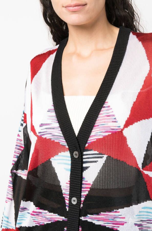 Missoni Intarsia vest Wit