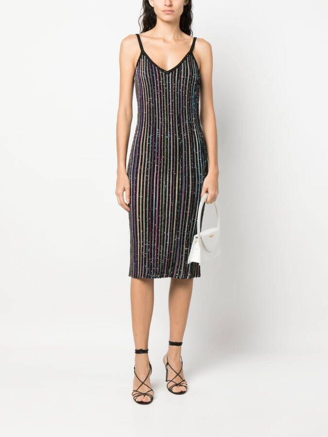 Missoni Jurk met glitter Zwart