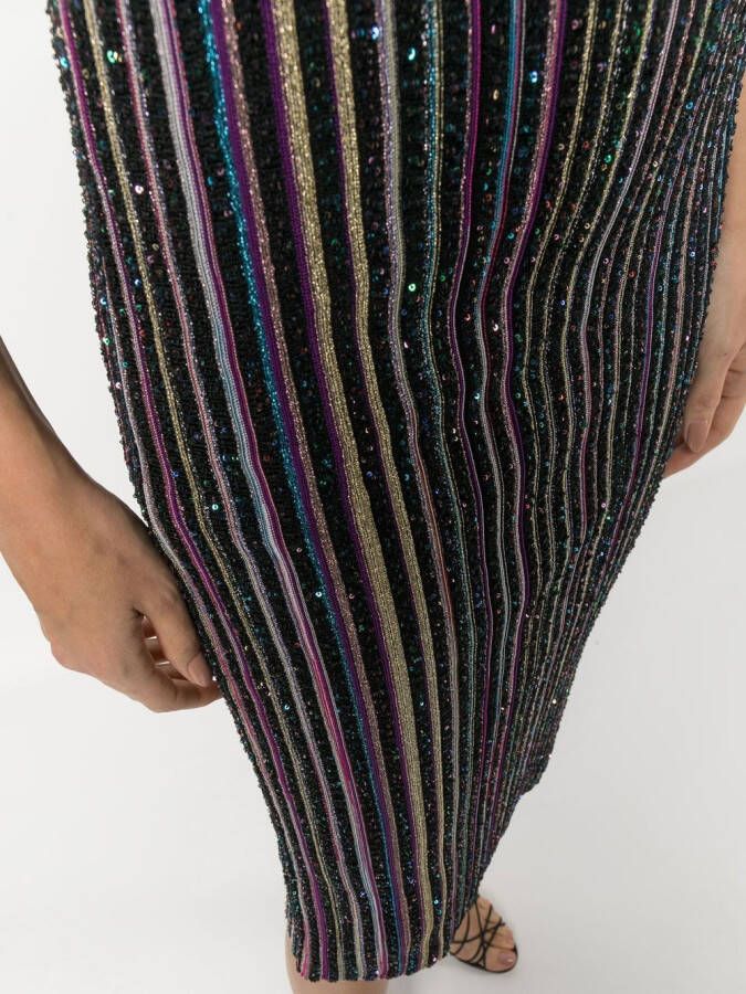 Missoni Jurk met glitter Zwart