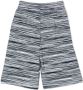 Missoni Kids Fijngebreide shorts Blauw - Thumbnail 2