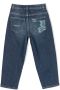 Missoni Kids Jeans met geborduurd logo Blauw - Thumbnail 2