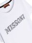 Missoni Kids T-shirt met logo Wit - Thumbnail 3