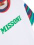 Missoni Kids T-shirt met zigzag patroon Blauw - Thumbnail 3