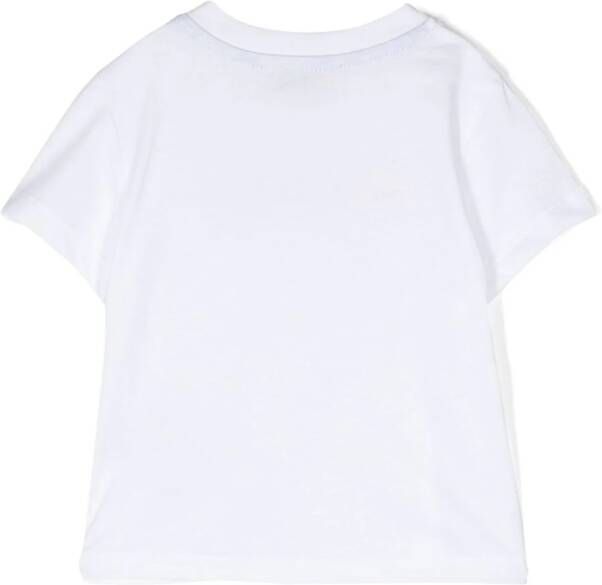 Missoni Kids T-shirt met logo-print Wit