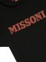 Missoni Kids T-shirt met logoprint Zwart - Thumbnail 3
