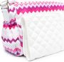 Missoni Kids Luiertas met zigzag-patroon Roze - Thumbnail 2