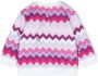 Missoni Kids Sweater met zigzag-print Wit - Thumbnail 1