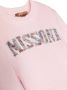 Missoni Kids Top met logoprint Roze - Thumbnail 3