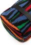 Missoni Kids zebra-pattern fleece-texture changing bag Zwart - Thumbnail 2