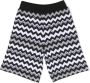 Missoni Kids Shorts met zigzag patroon Zwart - Thumbnail 2