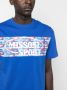 Missoni T-shirt met logoprint Blauw - Thumbnail 5