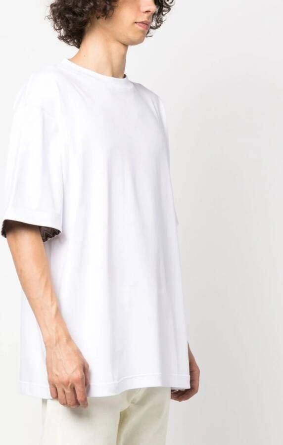 Missoni T-shirt met logoprint Wit