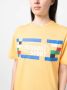 Missoni T-shirt met logoprint Geel - Thumbnail 5