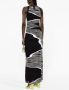 Missoni Maxi-jurk met abstract patroon Zwart - Thumbnail 3