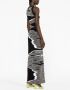 Missoni Maxi-jurk met abstract patroon Zwart - Thumbnail 4