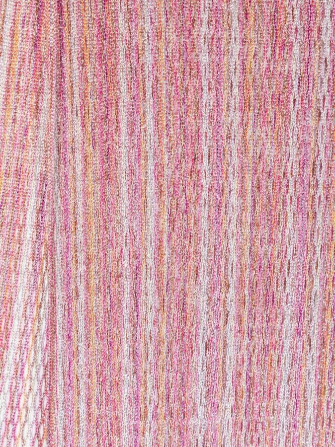 Missoni Metallic sjaal Roze