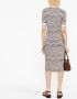 Missoni Midi-jurk met zigzag-patroon Wit - Thumbnail 3