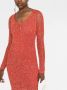 Missoni Mini-jurk met pailletten Oranje - Thumbnail 3