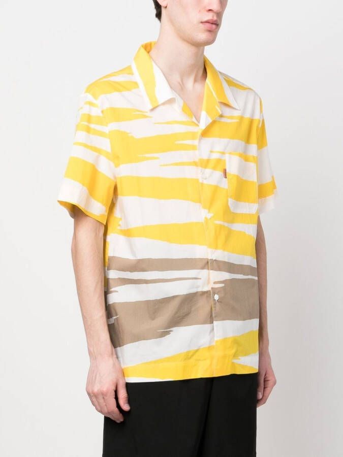 Missoni Overhemd met print Geel