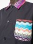 Missoni Overhemd met opgestikte zak Zwart - Thumbnail 5
