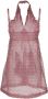 Missoni Semi-doorzichtige jurk Roze - Thumbnail 2
