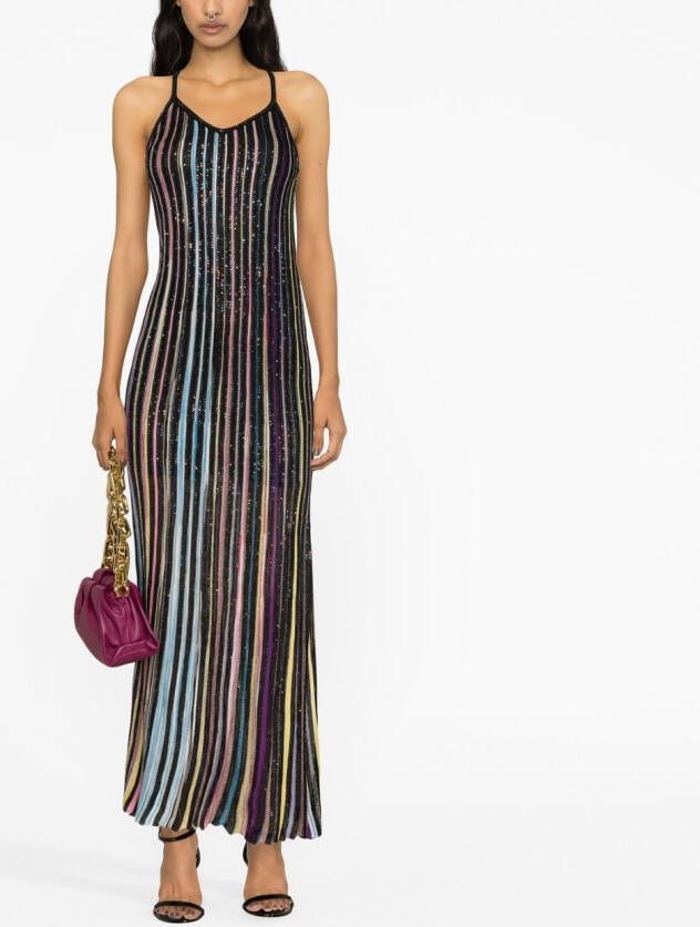 Missoni Jurk met pailletten Zwart