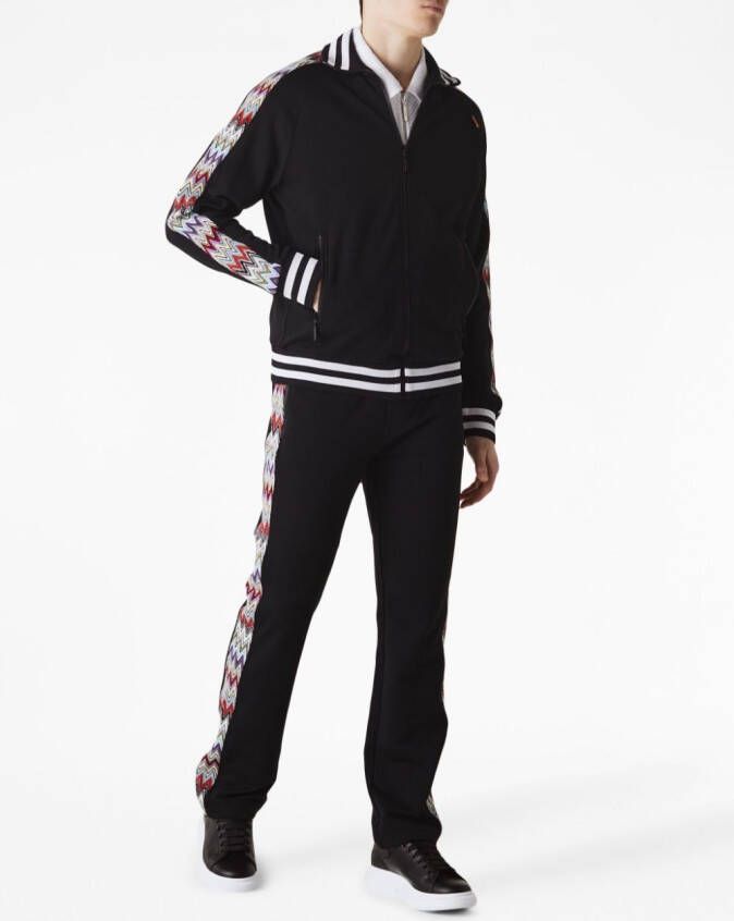 Missoni Sweater met zijstreep Zwart