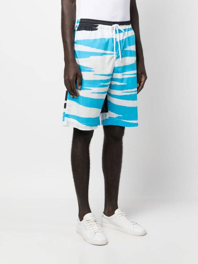Missoni Bermuda shorts met print Blauw