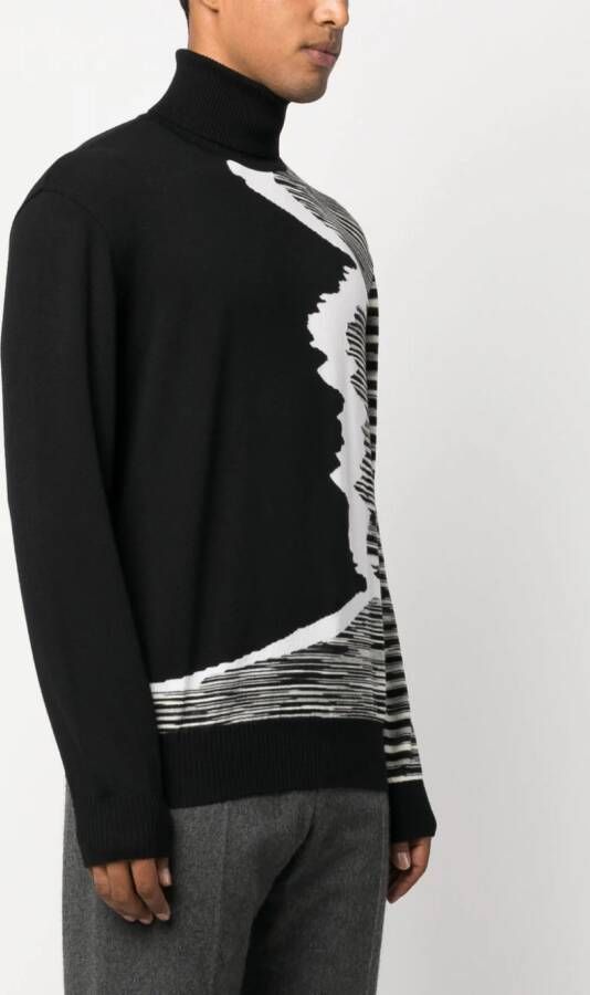 Missoni Gestreepte coltrui Zwart
