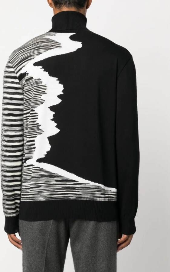 Missoni Gestreepte coltrui Zwart